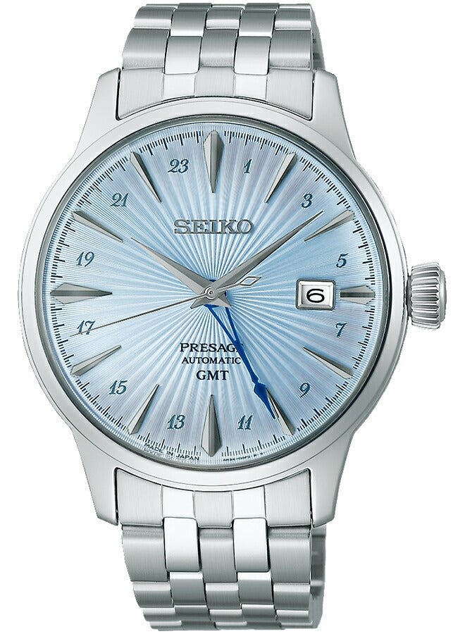 セイコー プレザージュ カクテルタイム GMT スカイダイビング SARY241