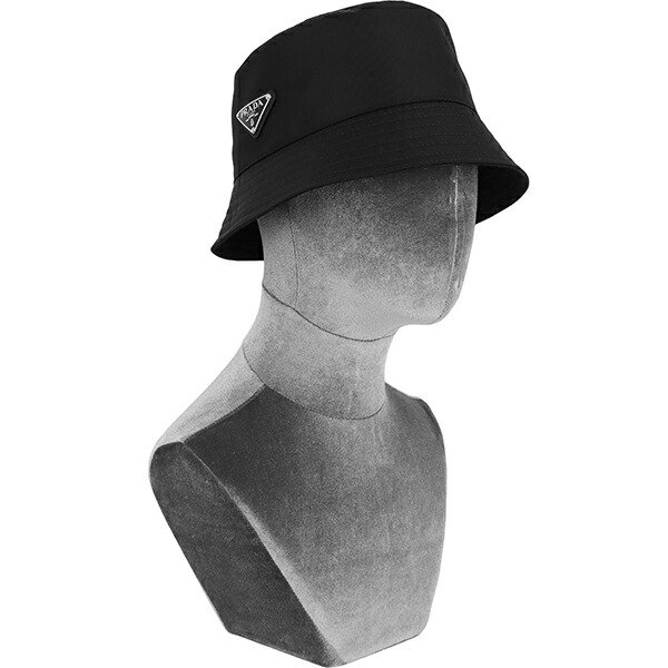 楽天市場】【新品】 プラダ ハット Mサイズ リナイロン コットン