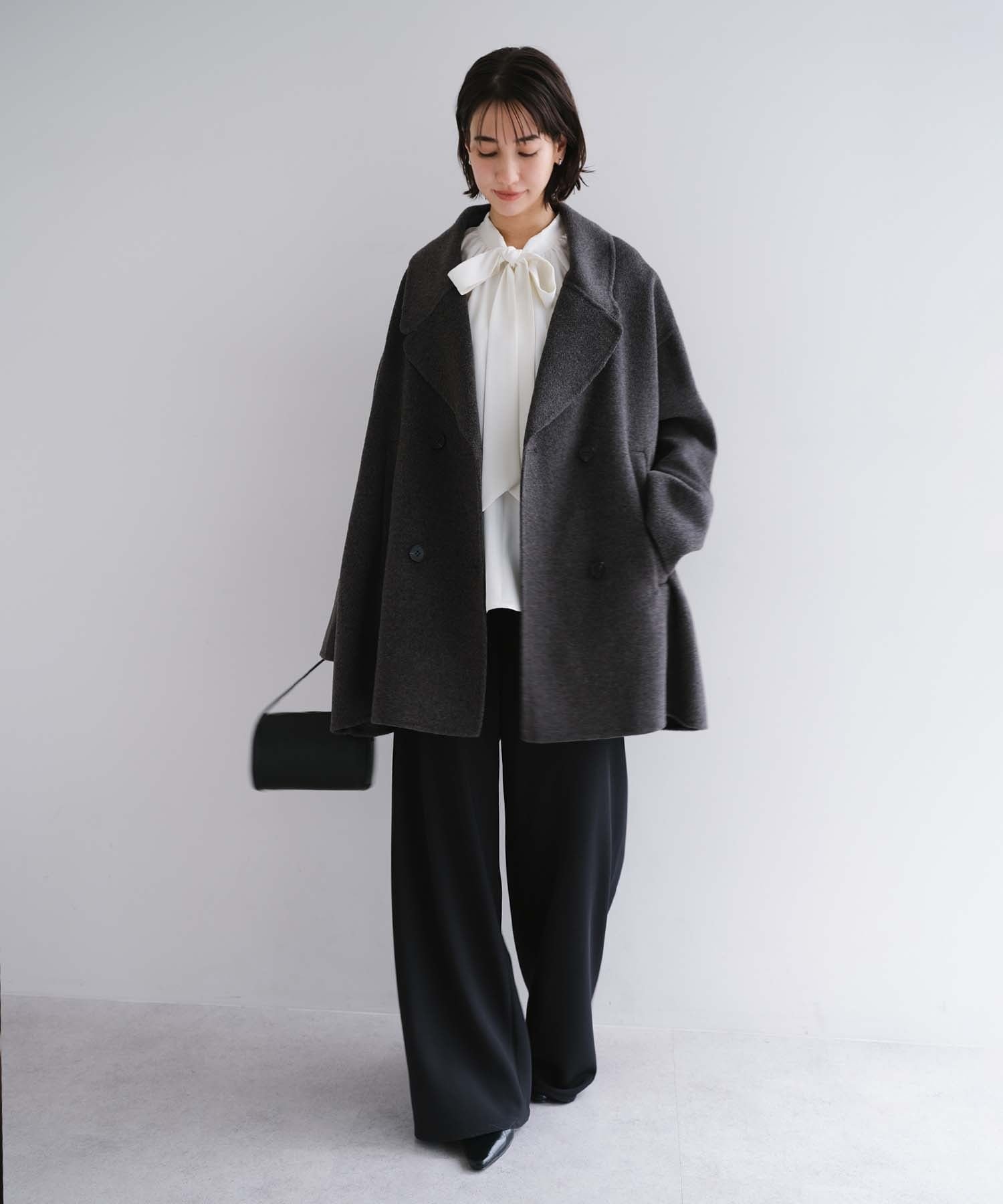 andme｜リバー ピーコート evernavy エバーネイビー | Rakuten Fashion