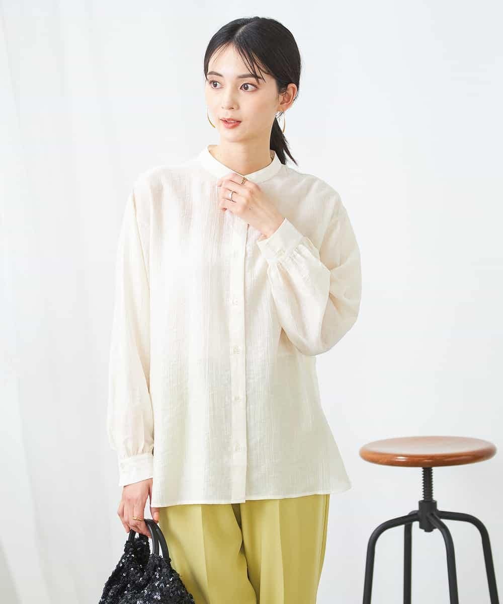 シアー楊柳ブラウス(ブラウス・シャツ) | a.v.v(アー・ヴェ・ヴェ