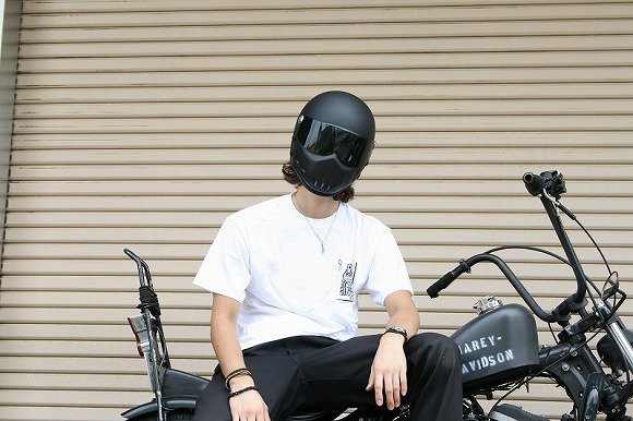 マスク付ジェットヘルメット