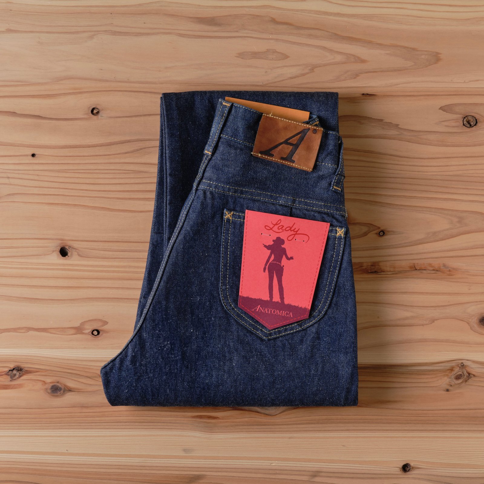 618 Marilyn Ⅱ Denim – ANATOMICA NAGOYA