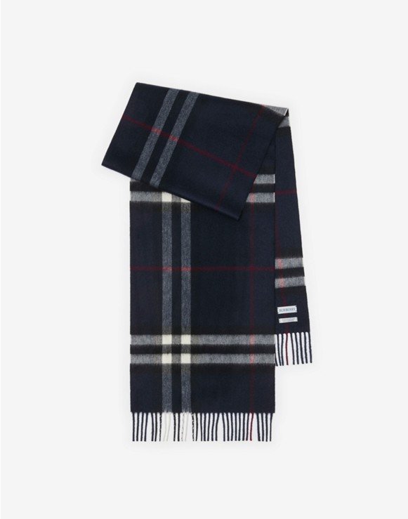 メンズ シルク、ウール、カシミアスカーフ | Burberry® 公式サイト