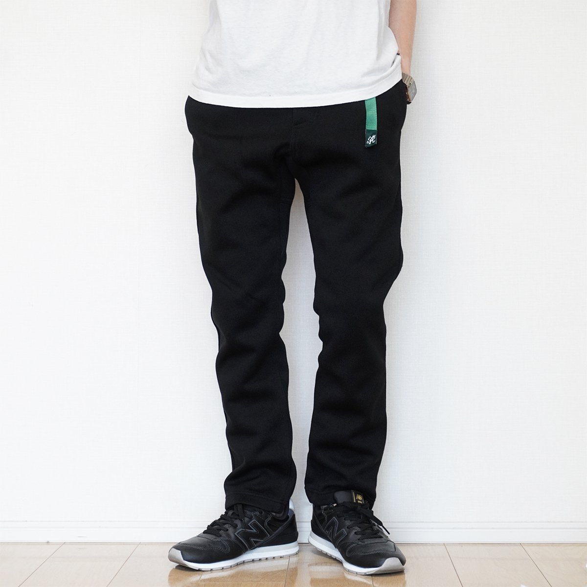 GRAMiCCi × BEAMS 別注 ボンディングニットフリース ナローパンツ【M