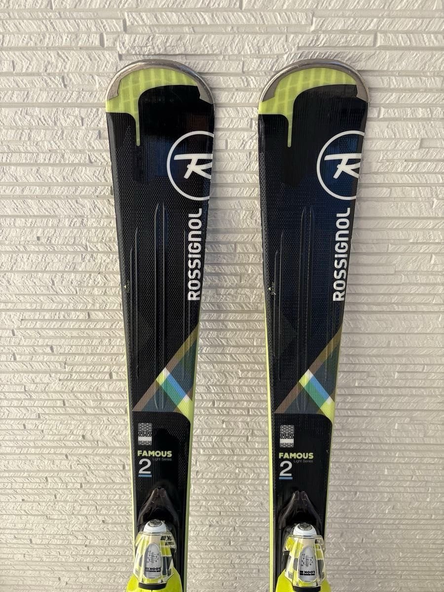 ROSSIGNOL FAMOUS 2 142 LOOK スキー板 ロシニョール ビンディング付