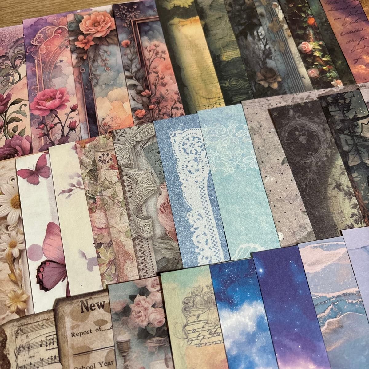 素材紙120枚 コラージュ素材 おすそ分け コラージュ｜Yahoo!フリマ（旧