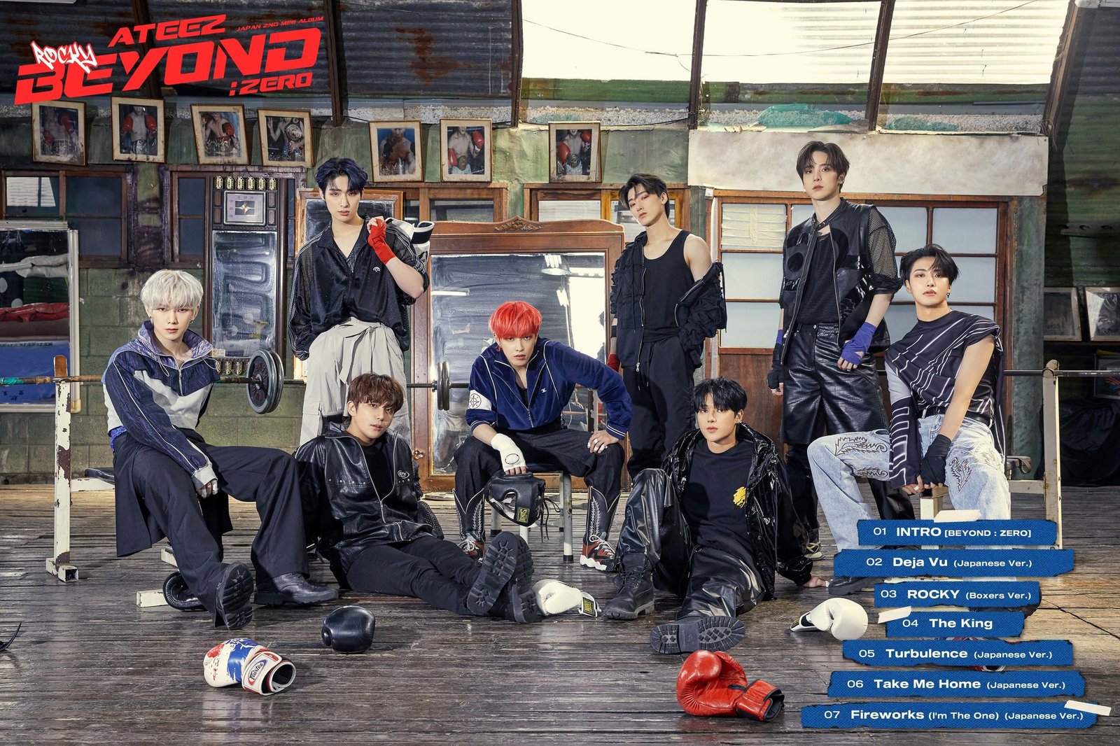 5月25日にATEEZ JAPAN 2ND MINI ALBUM『BEYOND : ZERO』発売決定！※5/2