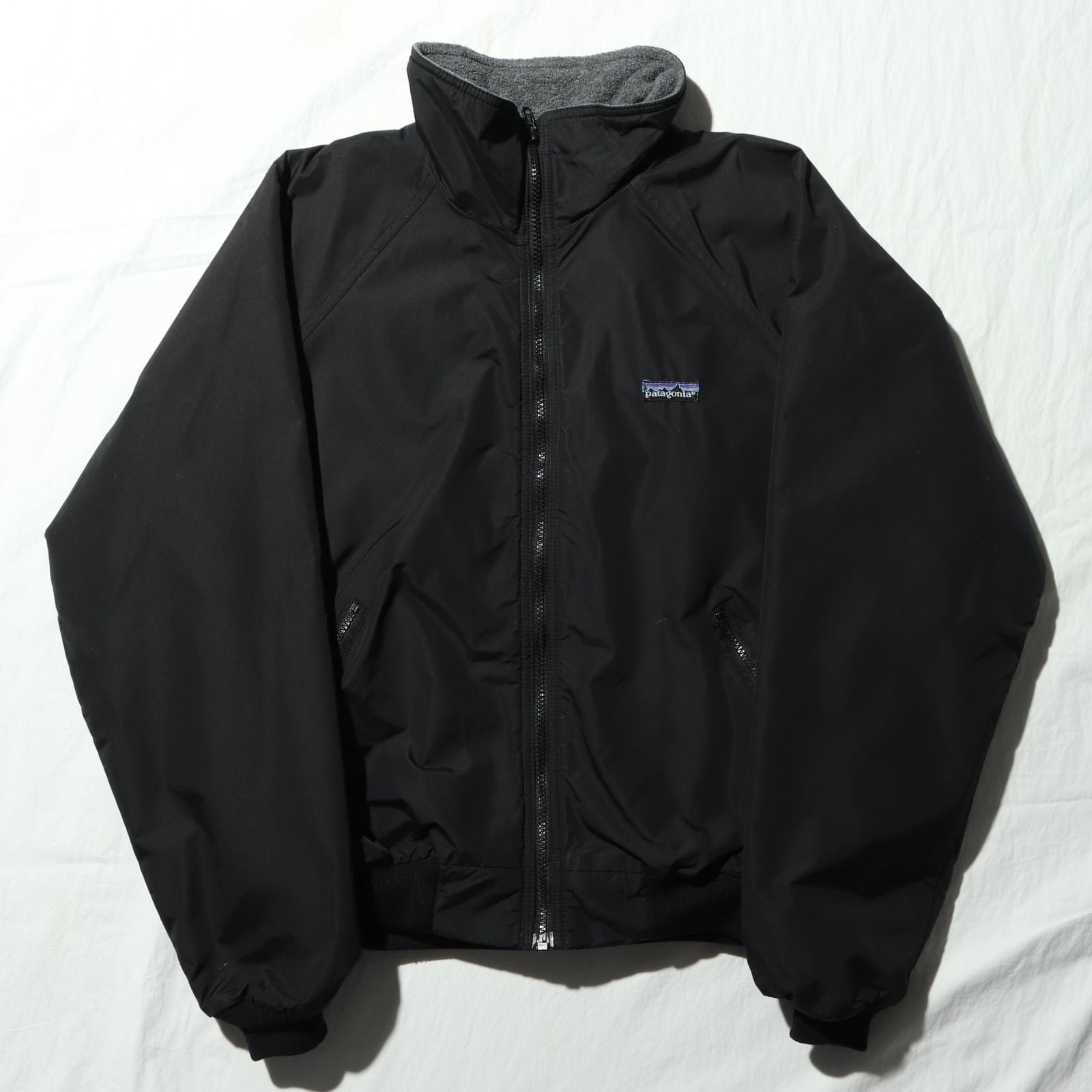 極美品 M ブラック USA 80s 三角タグ Patagonia Shelled Synchilla