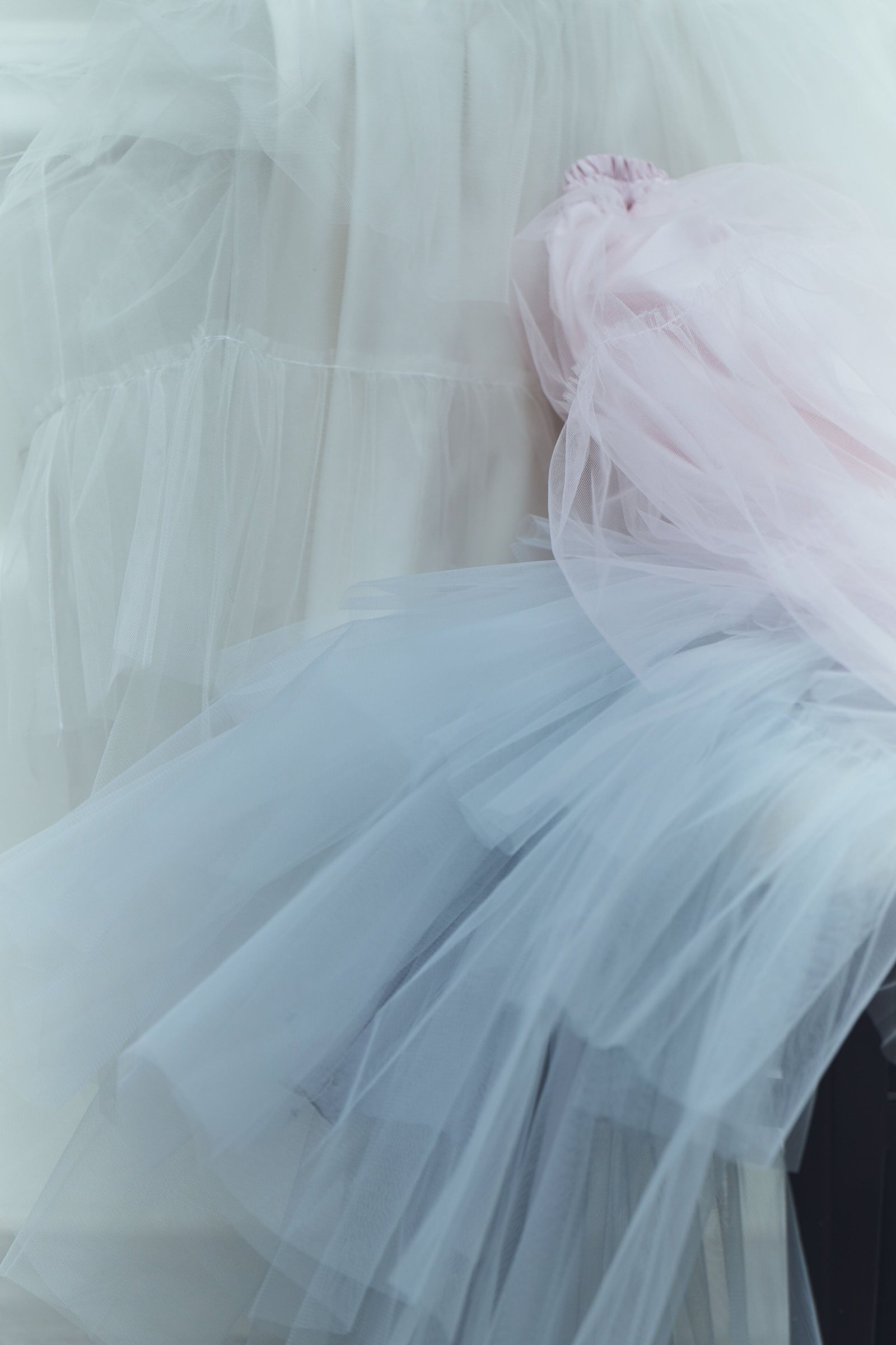 Tulle tiered skirt | Bluelea