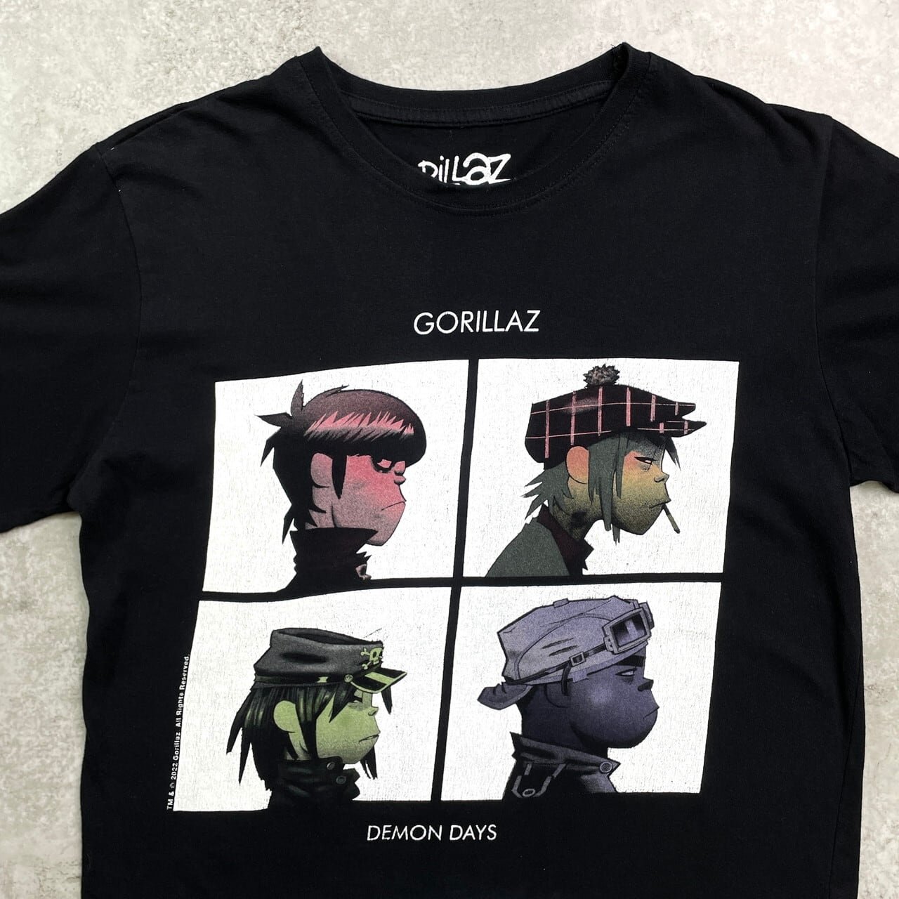 GORILLAZ ゴリラズ バンドTシャツ バンT メンズXS 古着 ヴィンテージ
