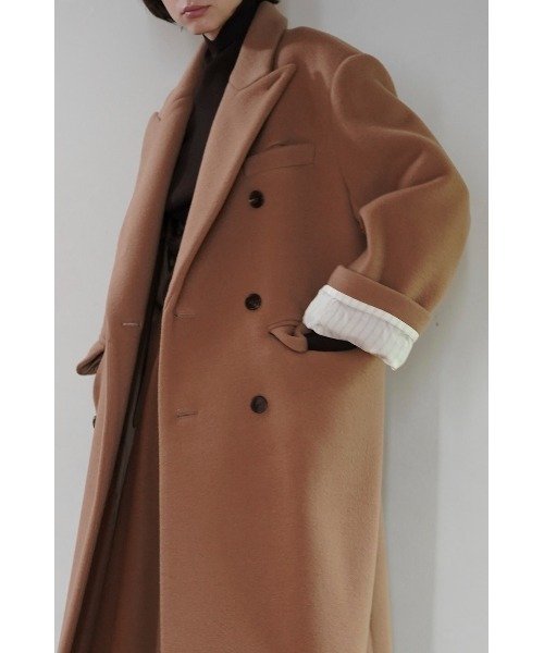 CLANE（クラネ）の「CLANE/クラネ/PEAKED LAPEL OVER LONG COAT