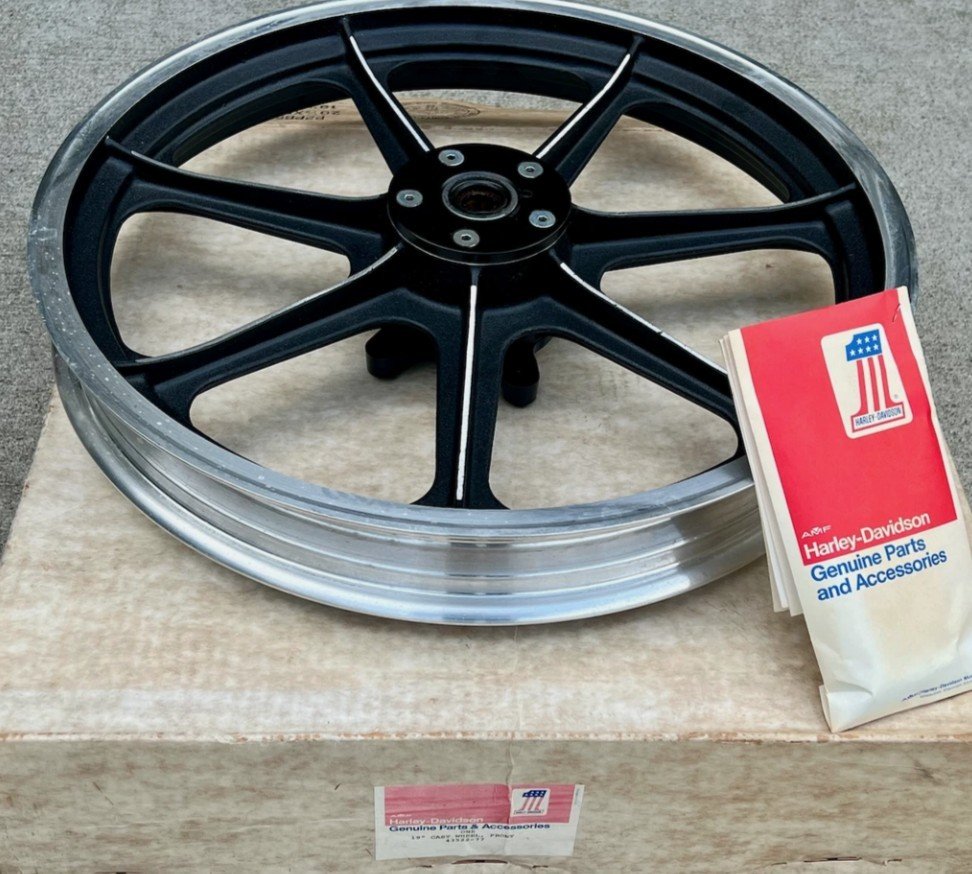 1978 Harley-Davidson AMF Front 9 Spoke Wheel Rim Lowrider Low
