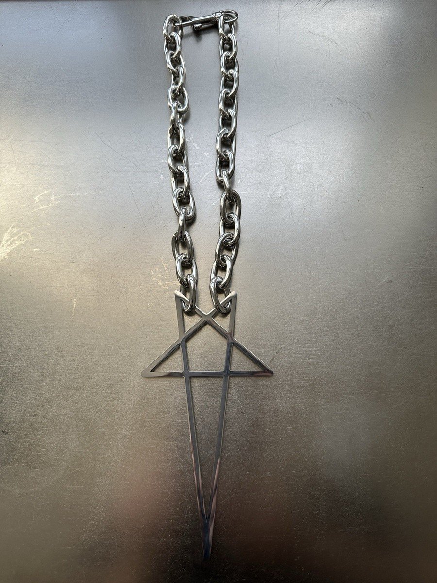 Rick Owens Pentagram Chain | eBay