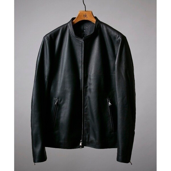 S～3L】ラムレザーシングルライダースジャケット | ティーケー