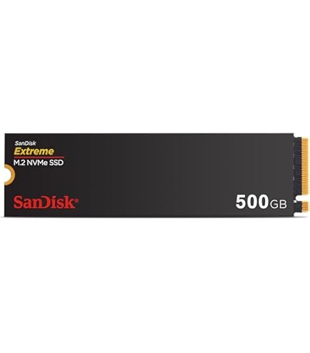 Amazon.com: SanDisk 500GB SSD Plus M.2 NVMe SSD - PCIE Gen 3.0, Up