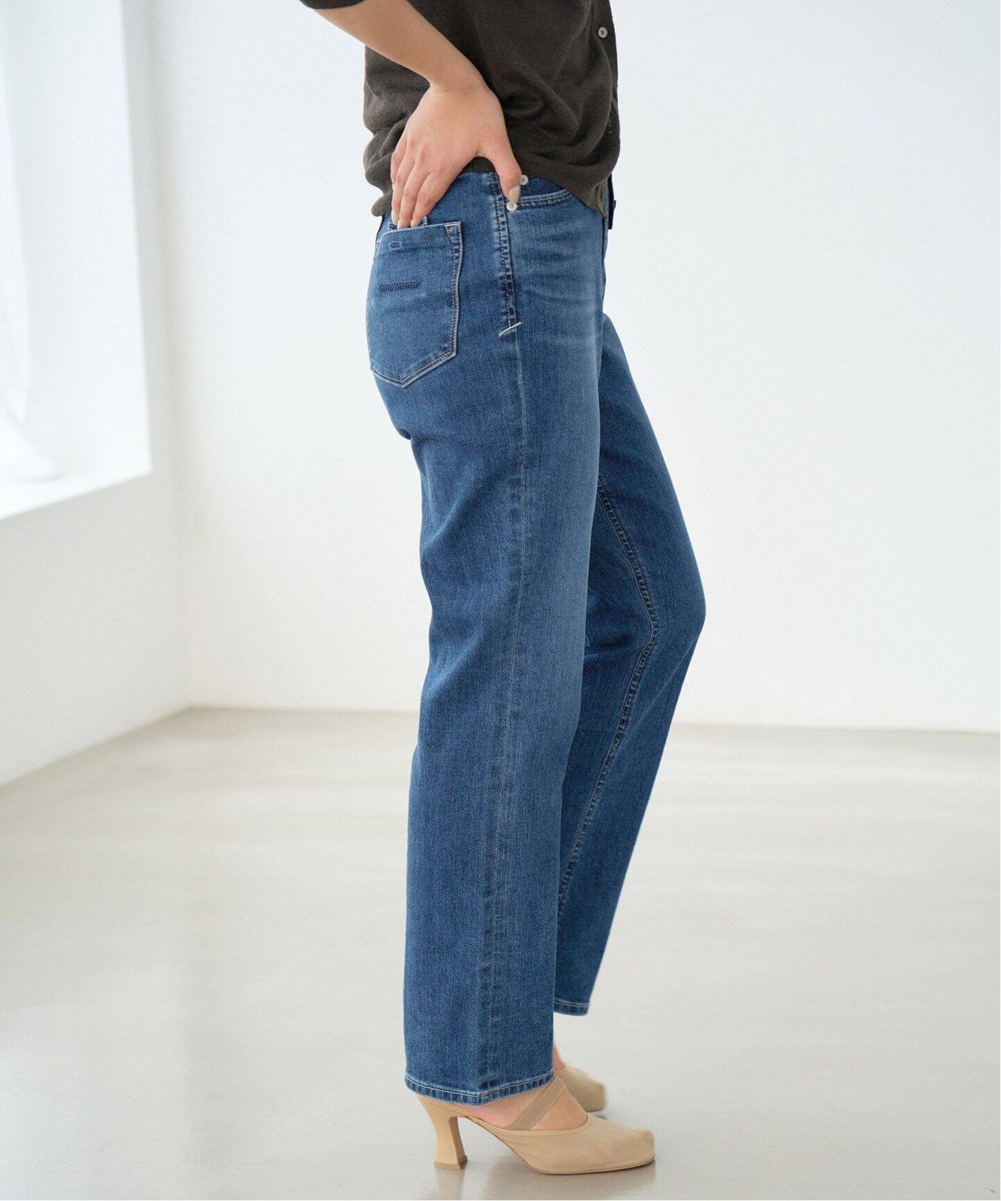 YANUK/ヤヌーク 別注 LOUISE ストレートデニム（デニムパンツ