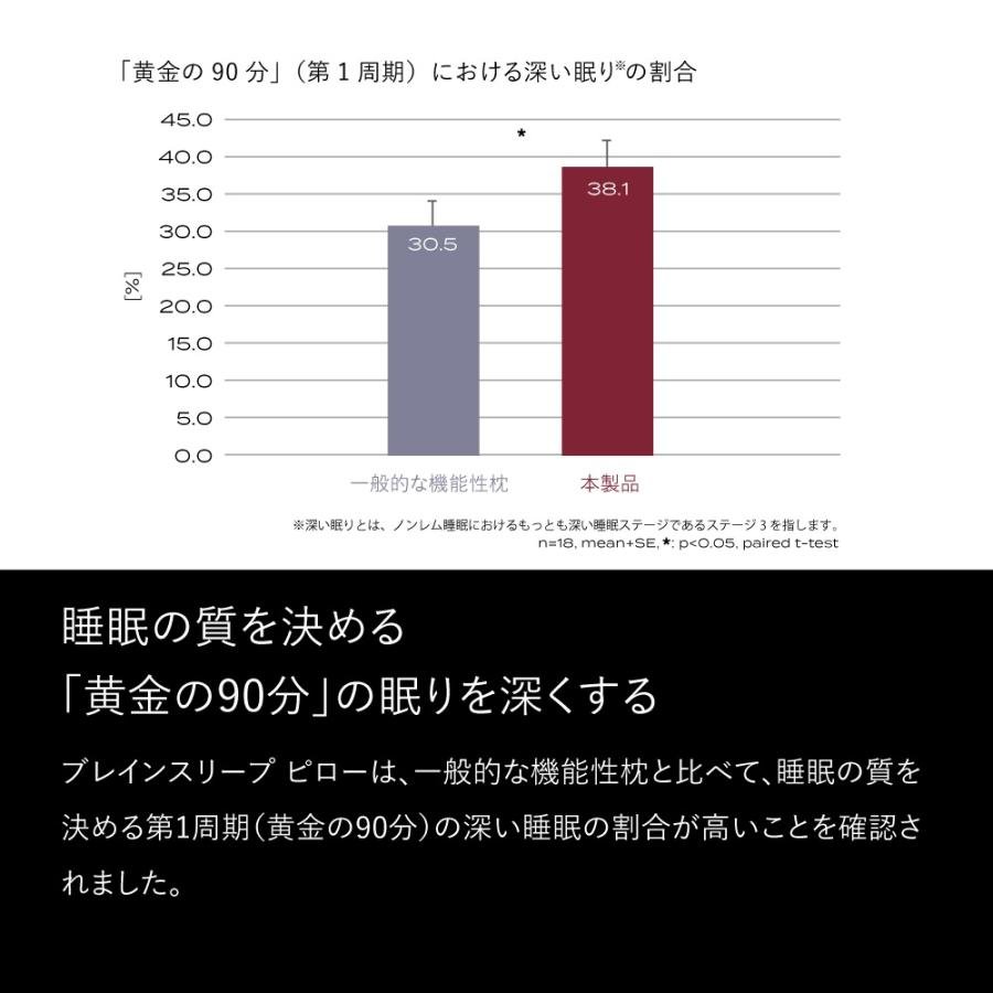 ブレインスリープ 2個セット ピロー 枕 まくら 洗える 肩こり 高反発