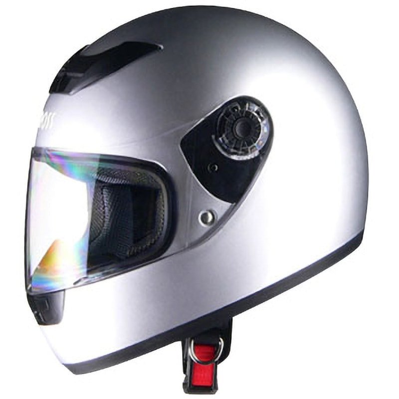 CR-715 CROSS フルフェイス LEAD(リード工業) シルバー色 CR-715