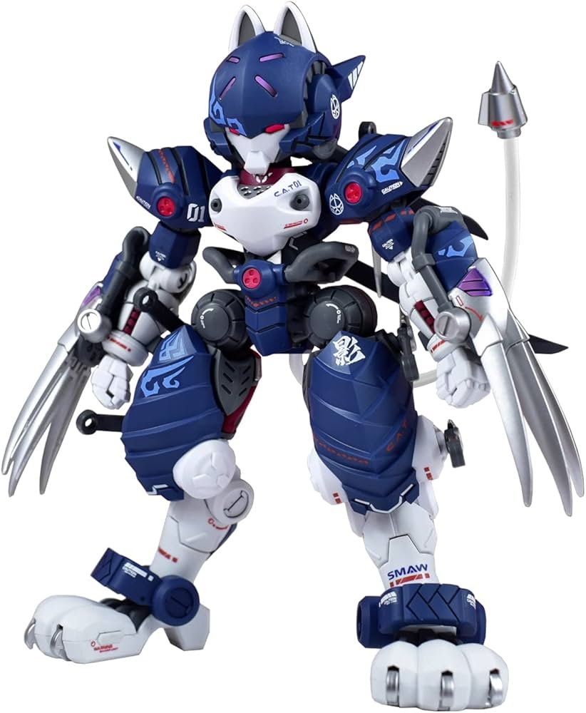 Amazon | プラッツ XIAOT 超高機動装甲 猫忍者 C.A.T-01 影 1/60