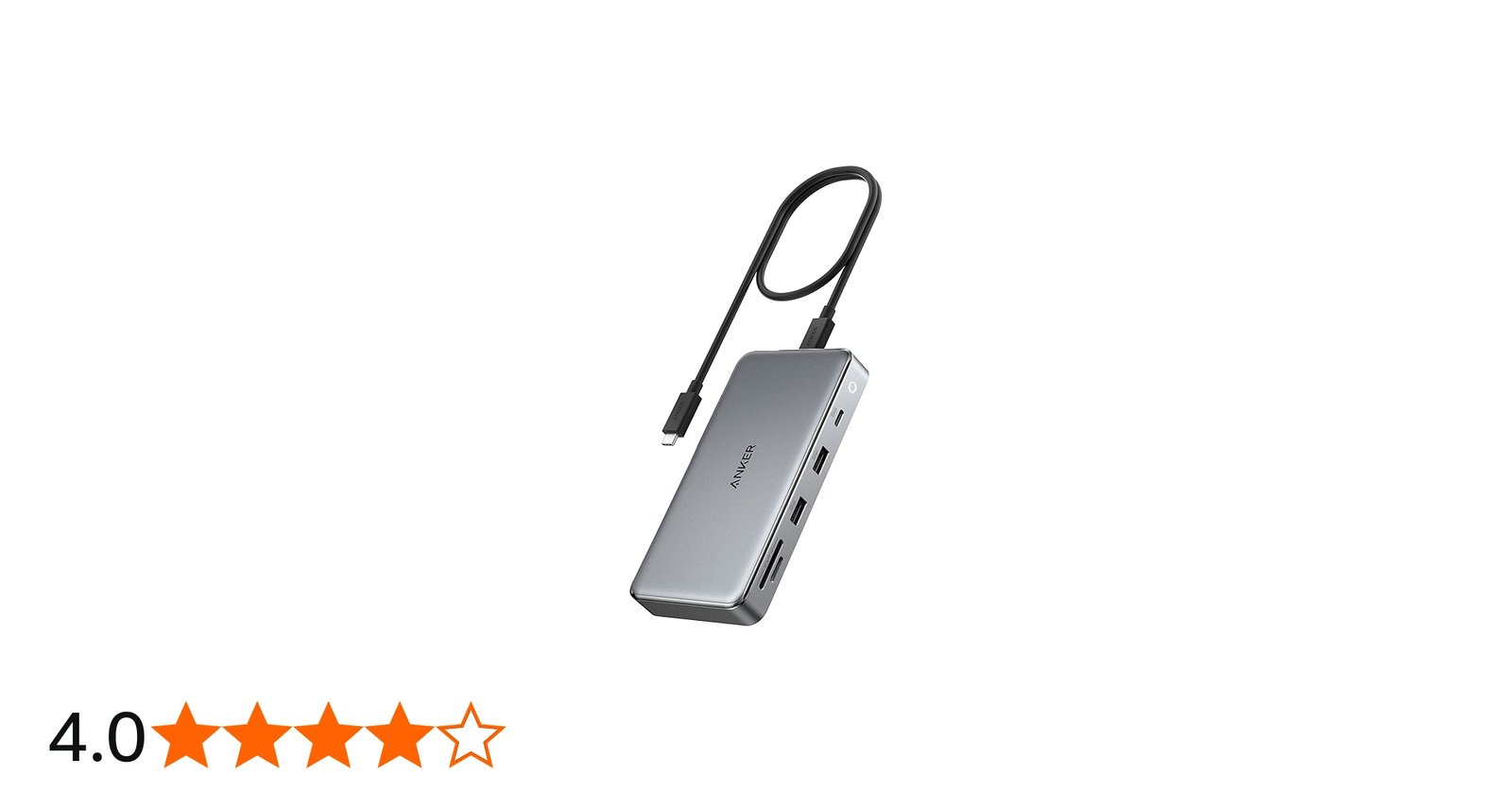 Amazon | Anker 563 USB-C ハブ (10-in-1, Dual 4K HDMI, for MacBook