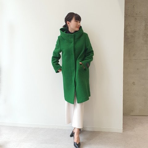 Autumn/Winter 【Mac＆Co.】イタリアウールフーデットコート 【9435790