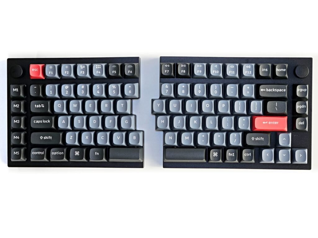 Keychron Q11レビュー】まさに悪魔の分割キーボード|マクロ・ノブ