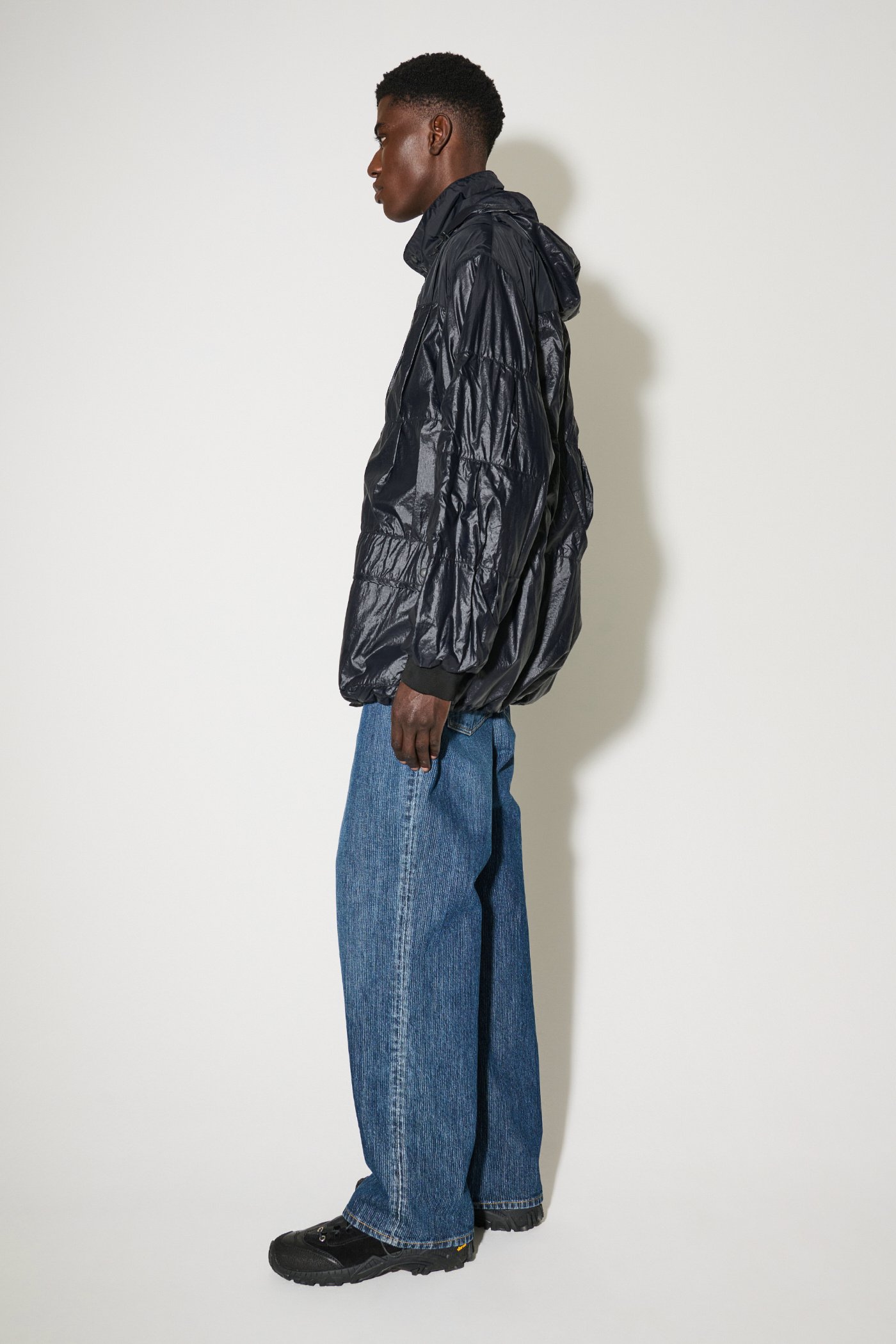 Our Legacy - Exhaust Puffa Black Rubberized Nylon