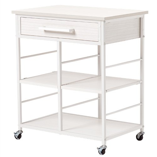 キッチンワゴン 木製 キャスター付き 天板付き キッチン 収納 幅60cm