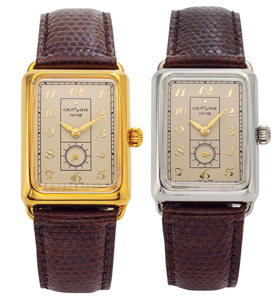 希少なオールドムーヴ搭載、デッドストックの手巻き時計を40年代風に