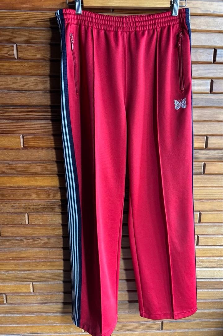 売り切りSALE！ニードルズ　トラックパンツ　 M QV325]NEEDLES(ニードルズ)Sarouel Track Pant - Poly Smooth