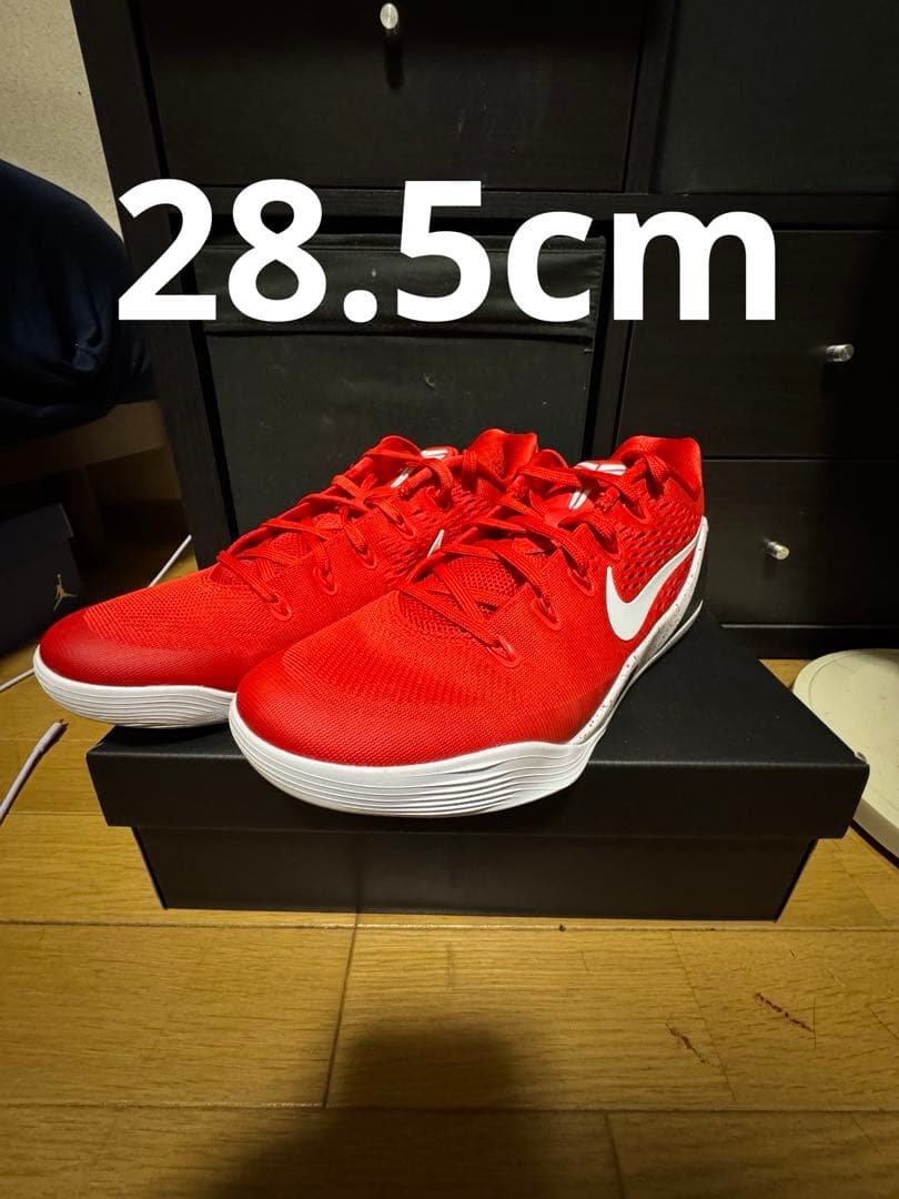 Nike Kobe コービー9エリートLowEMプロトロ レッド Nike Kobe 9 Elite Low EM Protro Team Banks 
