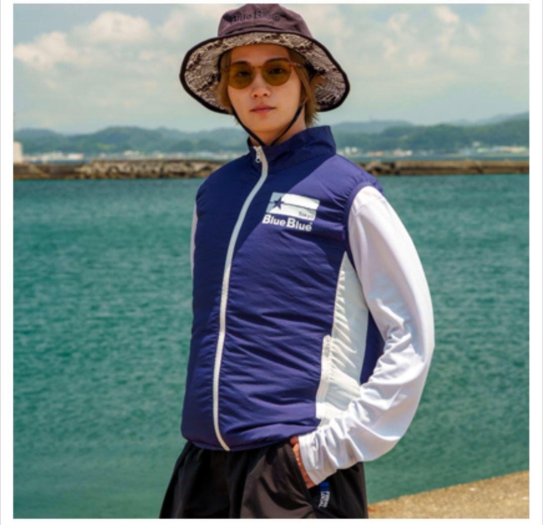 や*だ様 ブルーブルー ファン付き釣りベスト 【Lサイズ】【空調服】【No-71 ファン付き釣りベスト | BlueBlue -ブルーブルー株式会社-