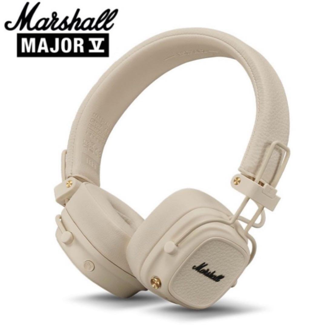 【新品未開封】.Marshall マーシャル MAJOR Ⅴ .CREAM Major V Cream - オンイヤーヘッドホン | Marshall.com
