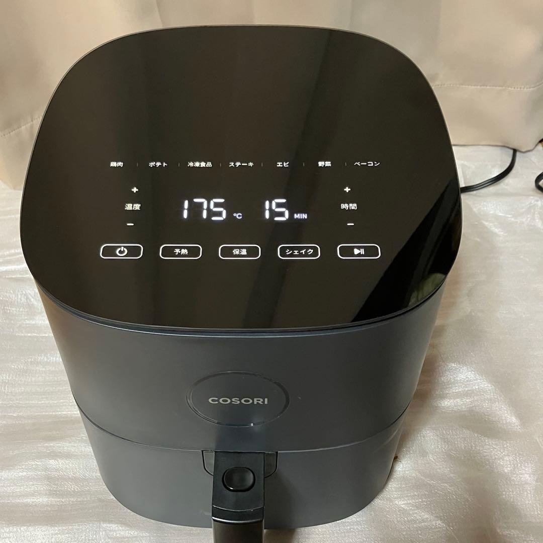 COSORI ノンフライヤー ブラック 4.7L