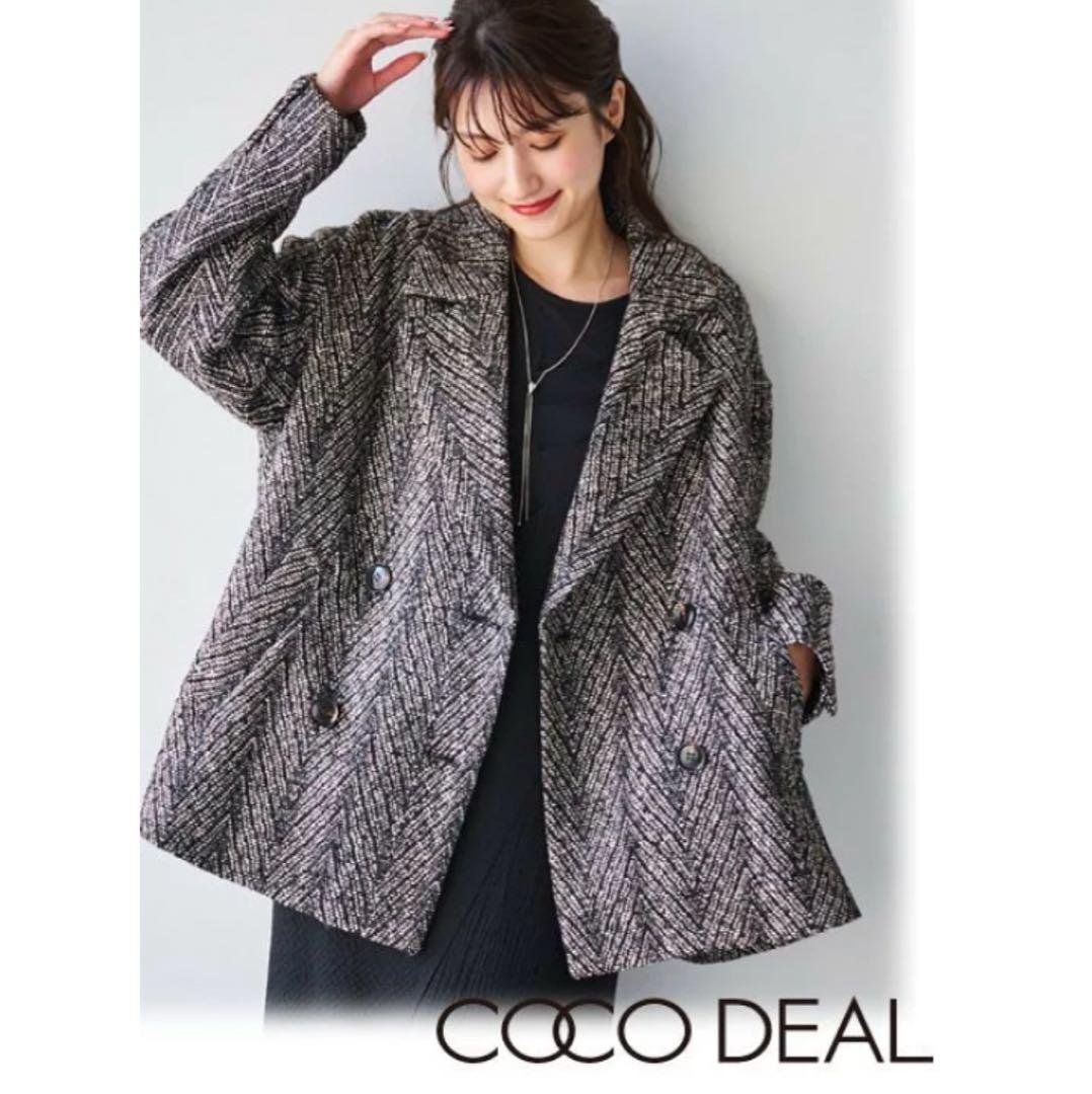 COCODEAL ココディール ツイーディーコート 楽天市場】【即日出荷】COCODEAL ココディール バックフレアロング