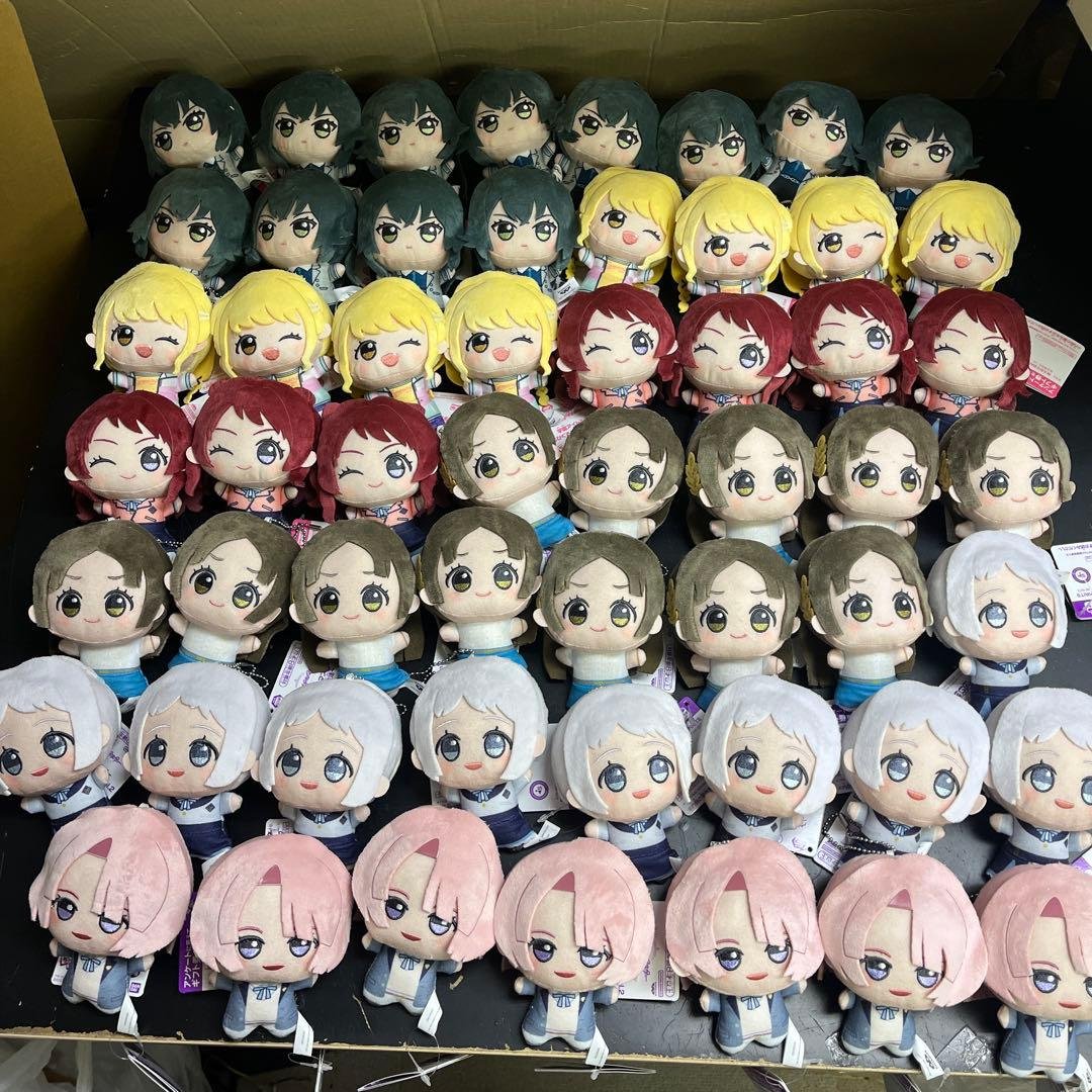 学園アイドルマスター ちびぐるみ～学園生活～vol.1 vol.2全55体セット 学園アイドルマスター ちびぐるみ ～学園生活～ vol.1 / vol.2 / vol.3