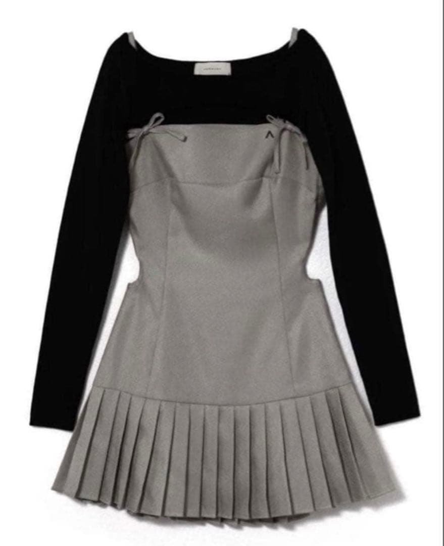 ANDMARY Karen knit set mini dress Sサイズ - メルカリ