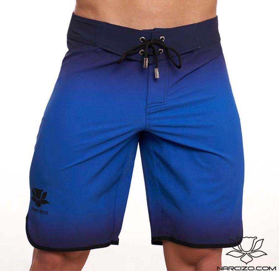 NARCIZO サーフパンツ S ブルー グラデーション - メルカリ