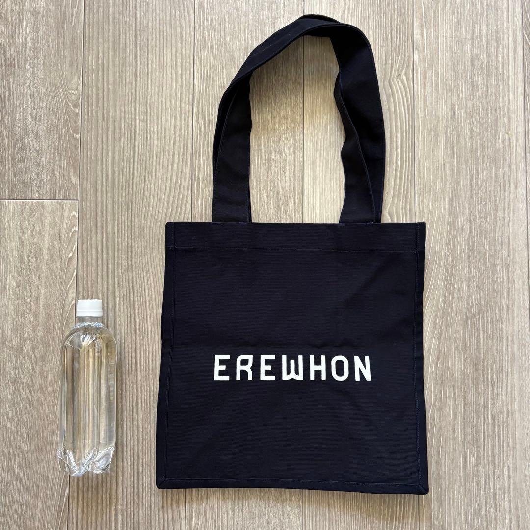 【新品未使用】 EREWHONエレウォン エコバッグ ☆LAセレブ大注目☆EREWHON コットン ショッピングバッグ (EREWHON