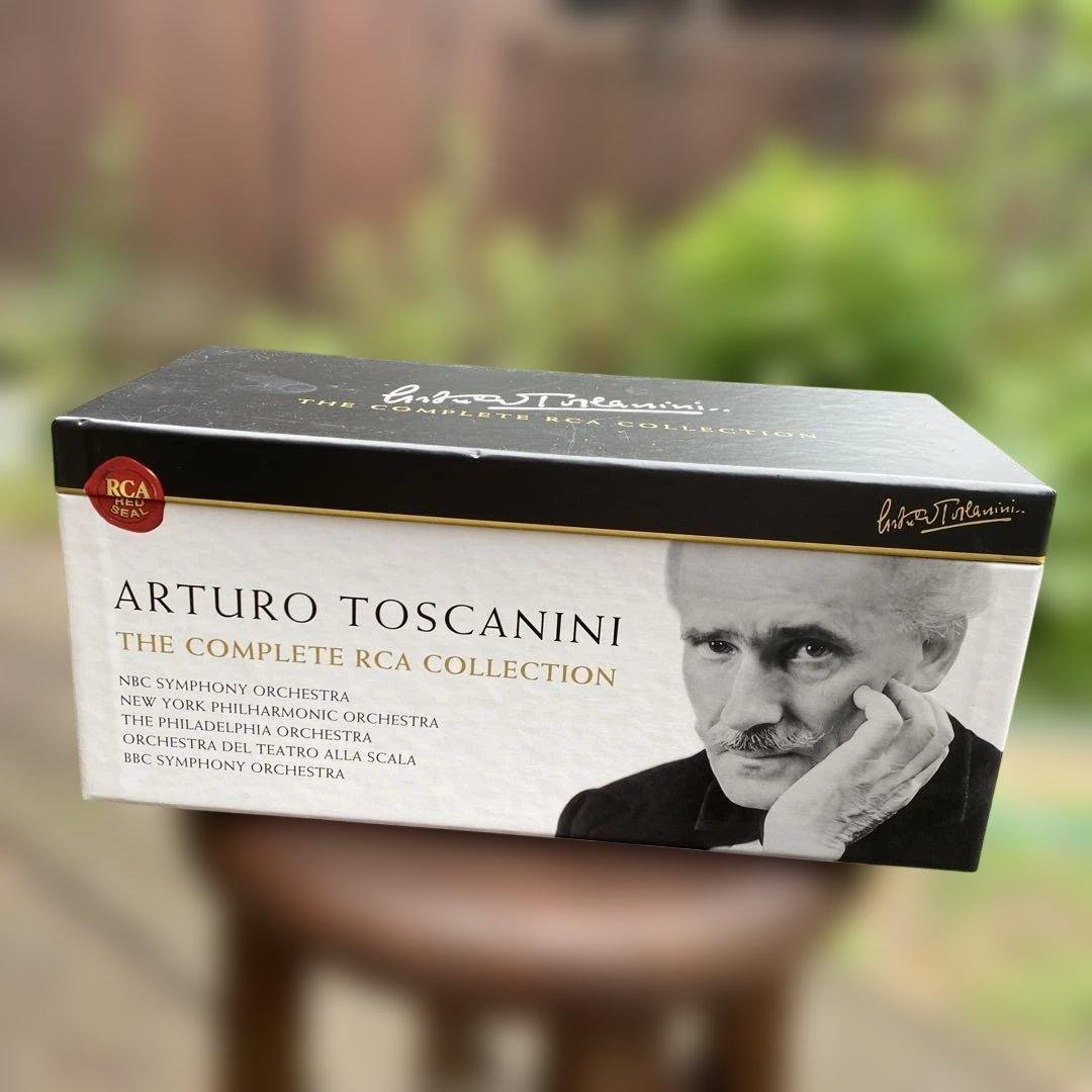 【特価】トスカニーニ RCA録音CD 全集　84CD+冊子　 [DVD欠品］ 84CD＋DVD◇トスカニーニ RCA録音全集 コレクション