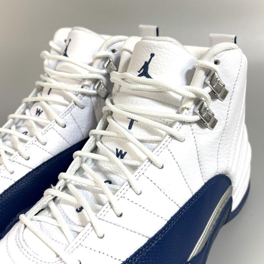【未使用】NIKE JORDAN12 ブルー スニーカー 27.5cm 元箱付き