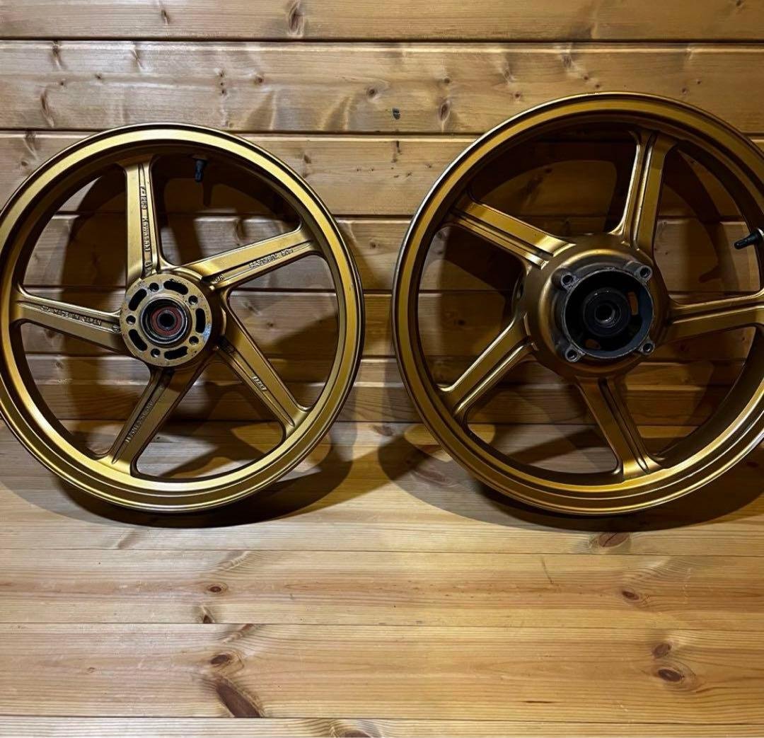 ゼファー　純正ホイール　前後セット カワサキ（Kawasaki） ゼファー1100 ホイール 前後 ZRT10A042*** 純正