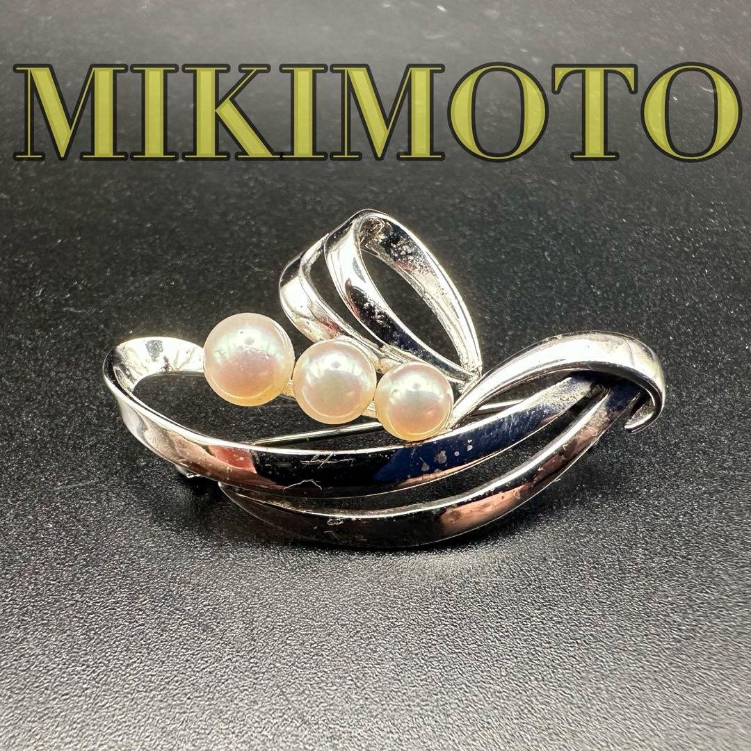 極美品✨　MIKIMOTO ミキモト　パール　ブローチ　ロゴ　刻印　1466 極美品 MIKIMOTO ミキモト パール ブローチ ロゴ 刻印 1532｜Yahoo